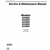 JLG 1930 eS Service manual