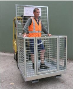forklift work cage